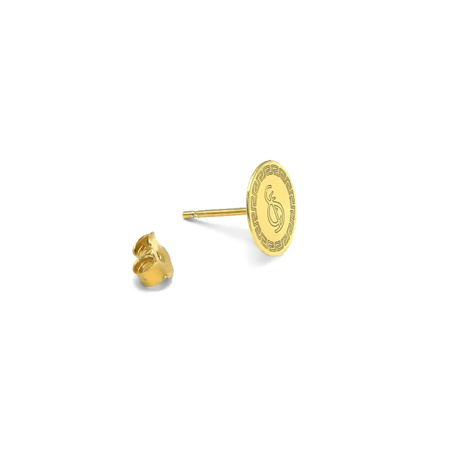Pendientes de plata bao oro SFC