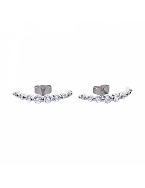 pendientes diamonfire brilliant horizontales