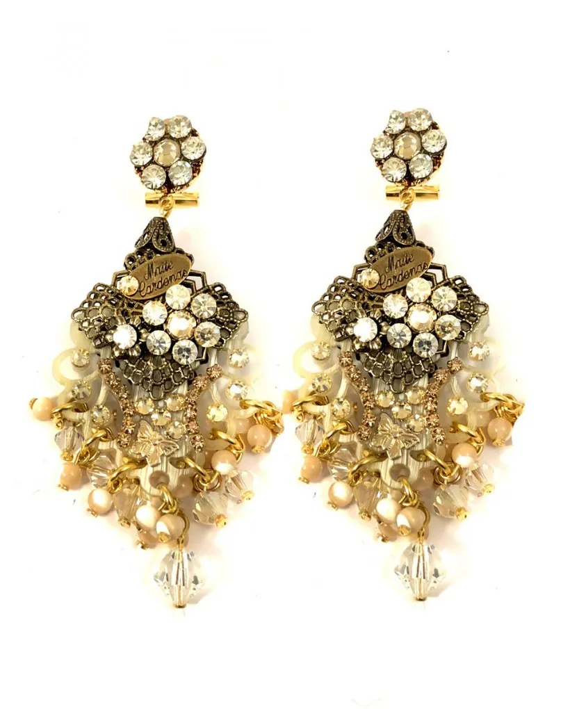 PENDIENTES LARGOS ORIGINALES Y DIFERENTES, IDEALES TAMBIEN PARA NOVIA