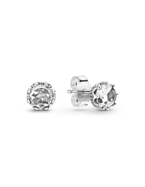 pendientes pandora corona deslumbrante