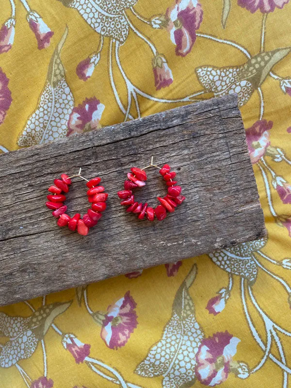 Pendientes Sa Rotonda mini hoops