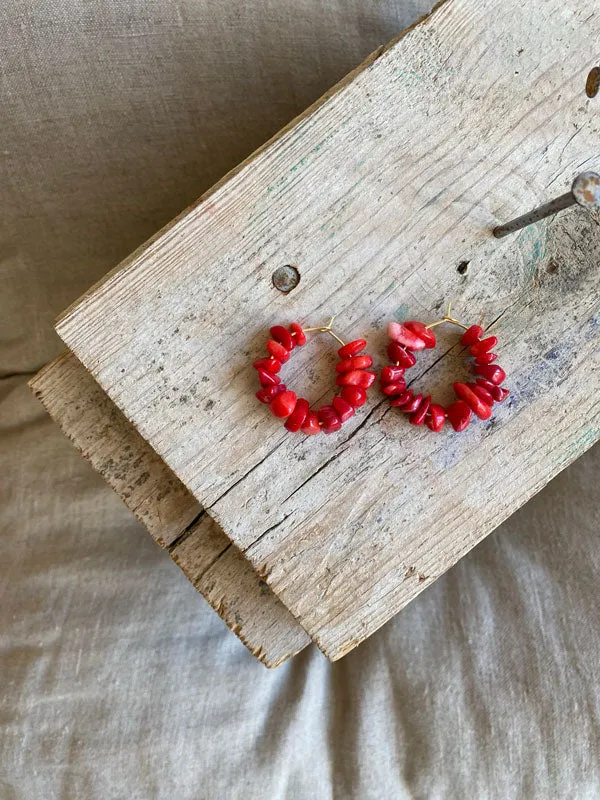Pendientes Sa Rotonda mini hoops