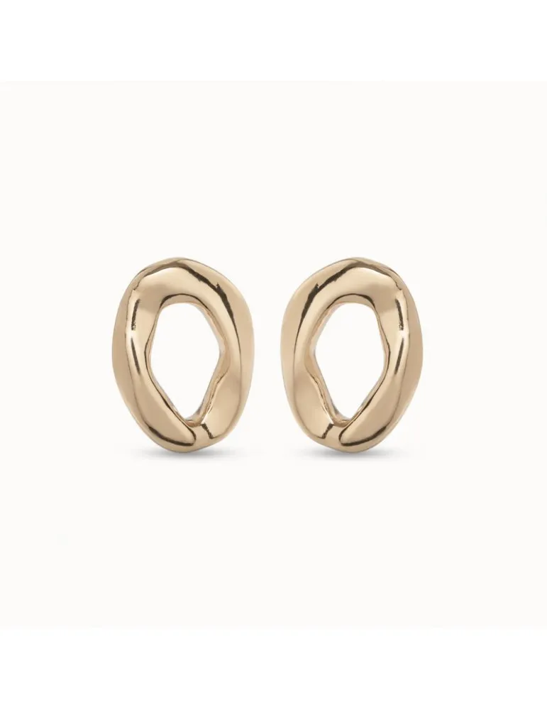 Pendientes Uno de 50 Joy of living Dorados