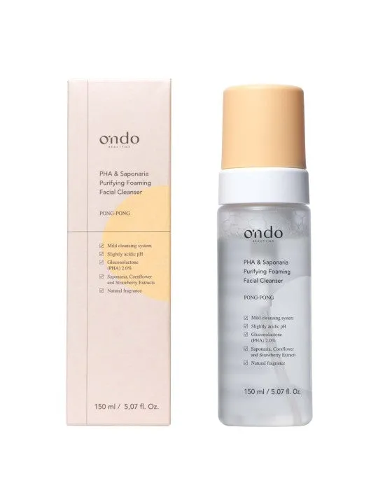 PHA & Saponaria Purifying Foaming Cleanser