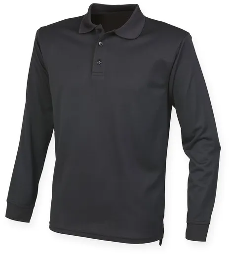 Polo Cool Plus® Manga Larga Unisex