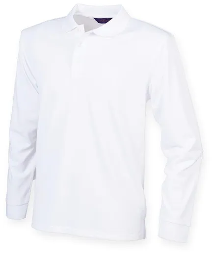 Polo Cool Plus® Manga Larga Unisex