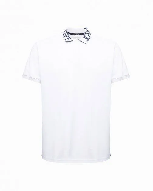 Polo piquet Pepe Jeans London PM541952 Blanco