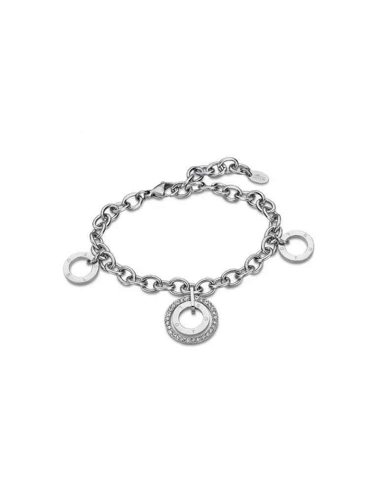 Pulsera Lotus Style Aros Acero LS2090