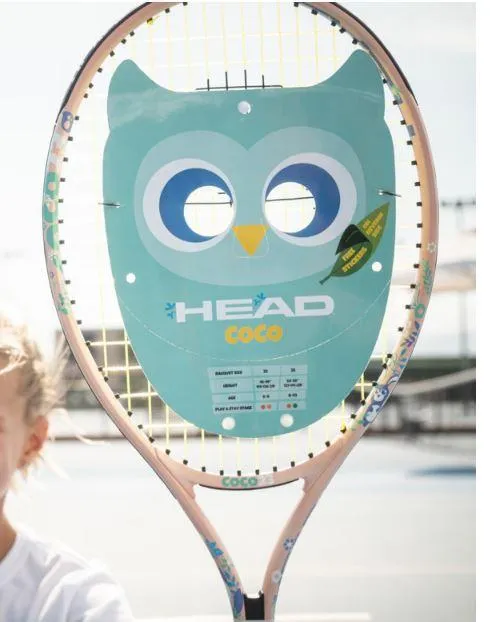 RAQUETA TENIS HEAD COCO 23 JUNIOR 68 AñOS