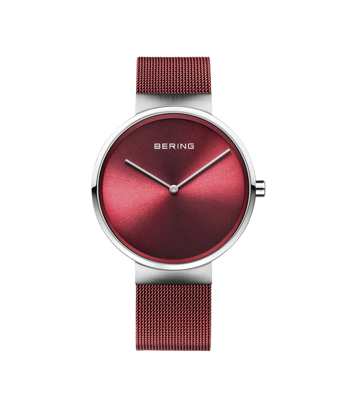 RELOJ BERING CLASSIC MUJER ACERO INOXIDABLE IP ROJO  14539303