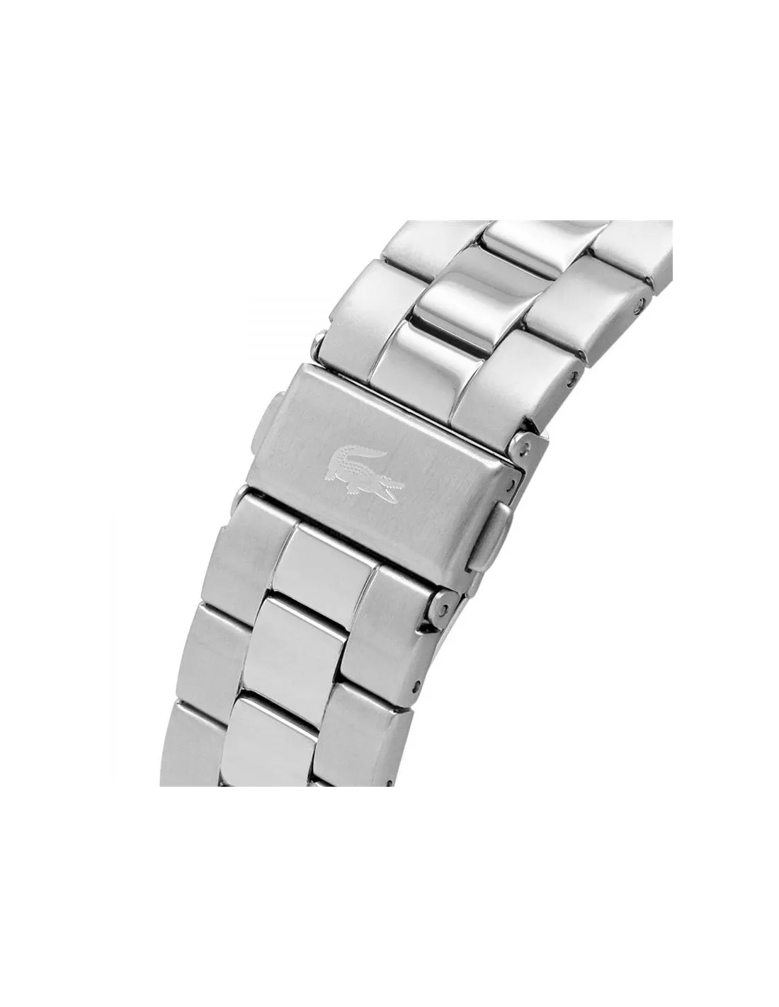 Reloj cronógrafo, Lacoste  caja de acero inoxidable de 42mm, esfera verde