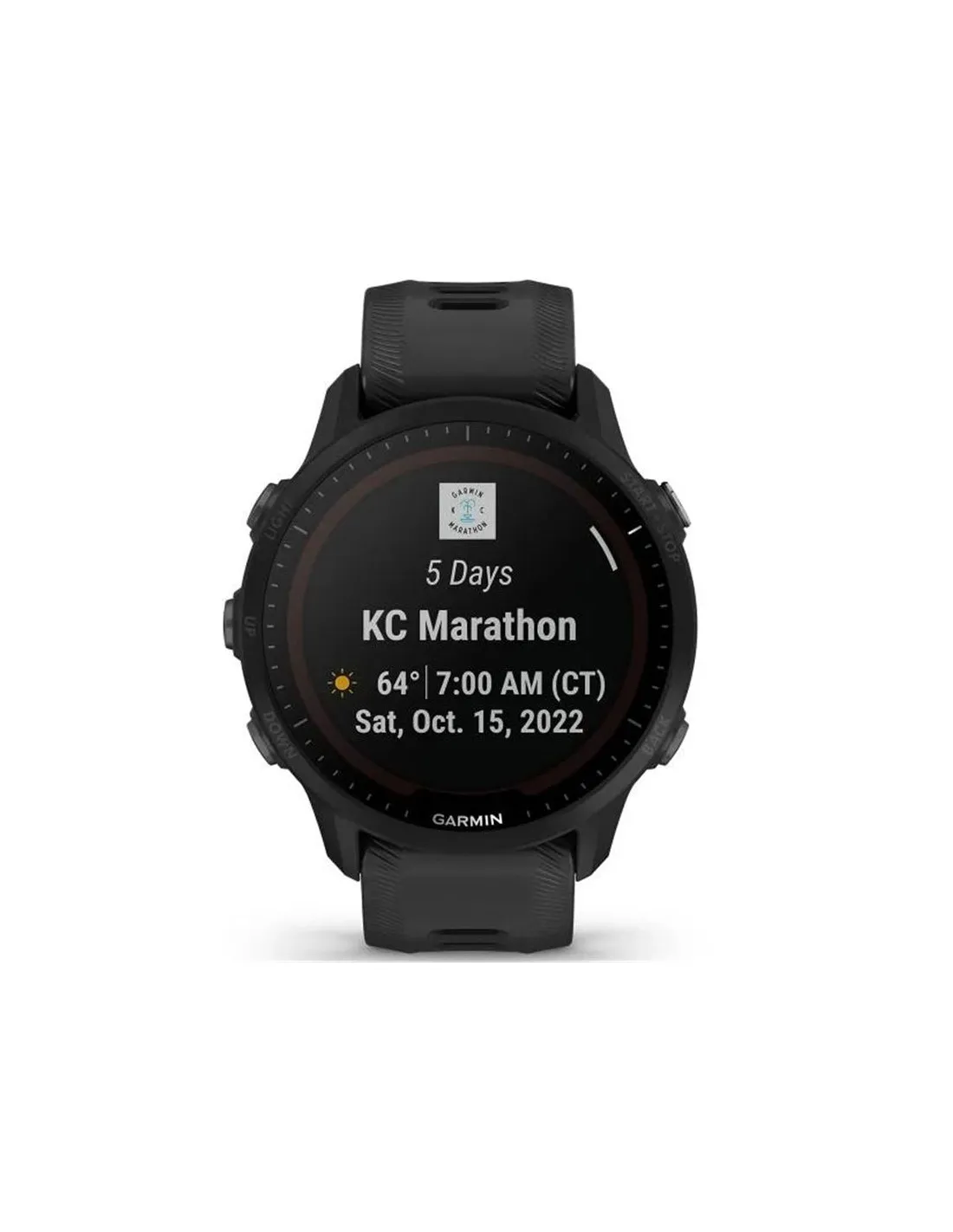 Reloj Garmin Forerunner 955, Solar Emea, Black
