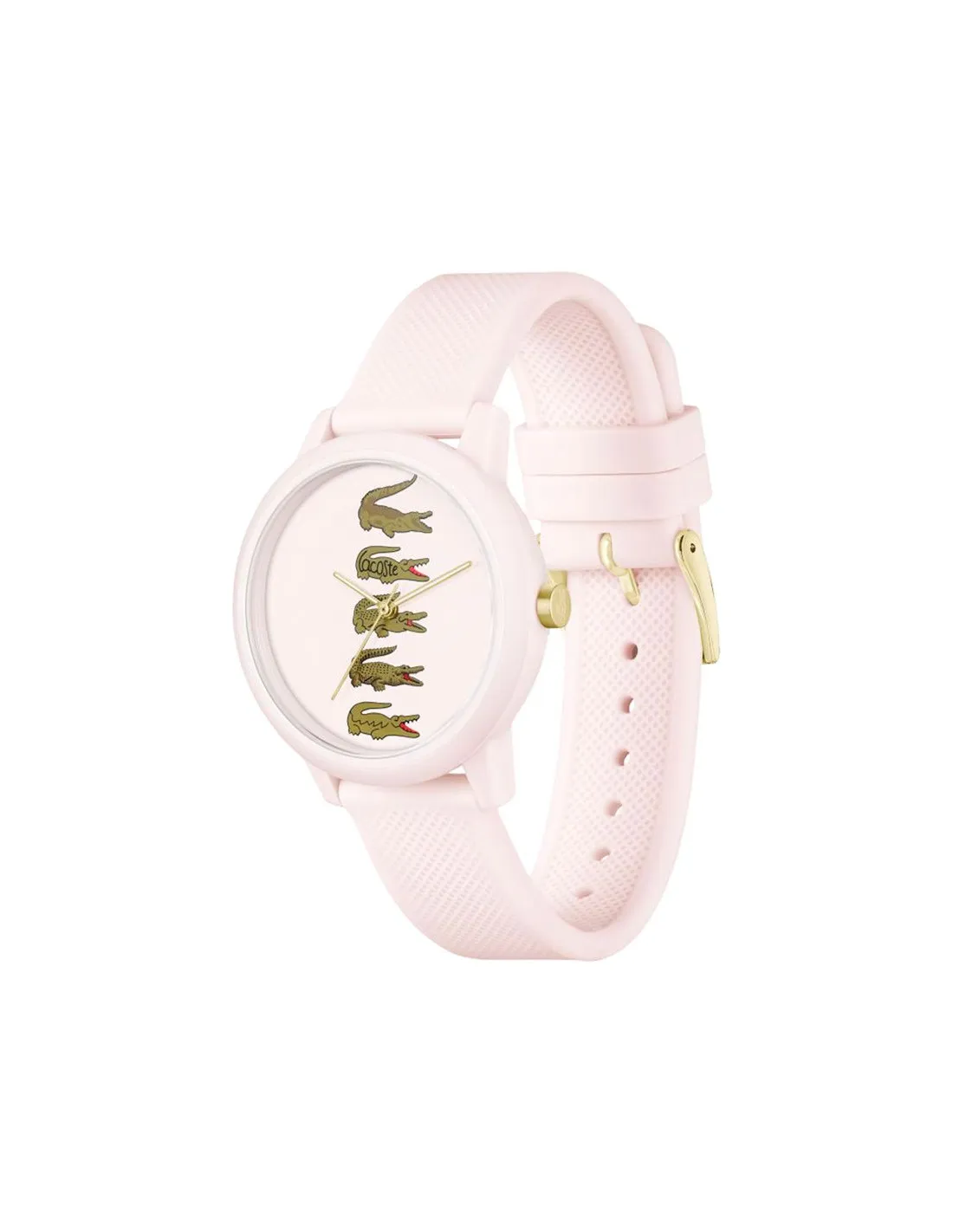 Reloj Lacoste 3 agujas Caja de TR90 blanca de 36mm