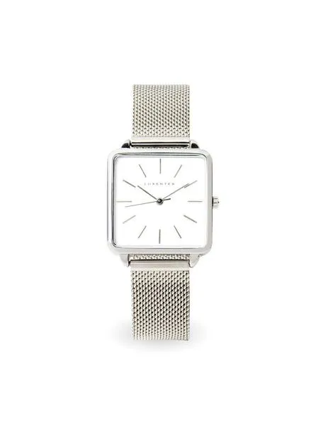 reloj luxenter duncar plateado