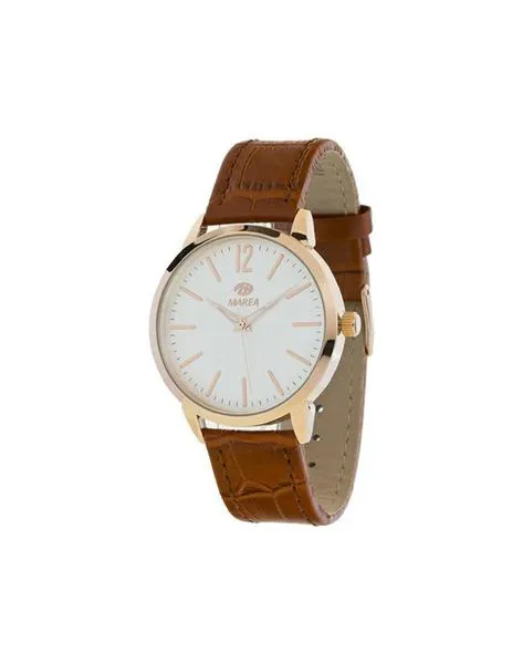 reloj marea classy brown gold