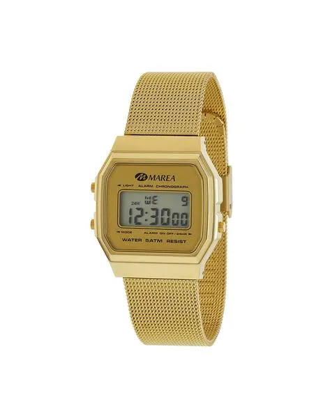 reloj marea cool gold digital