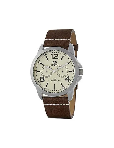 reloj marea vintage doble brown
