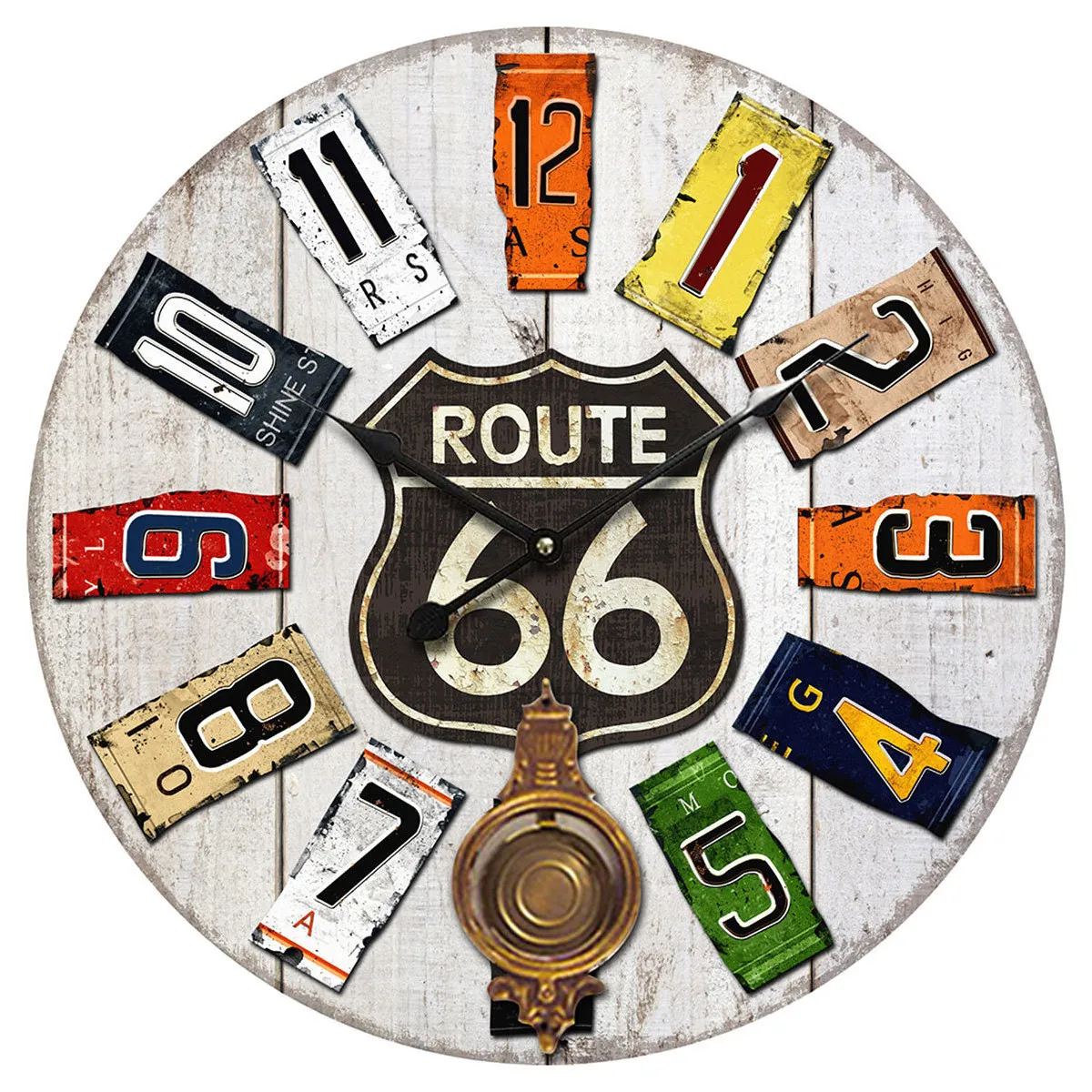 Reloj Pared Route 66