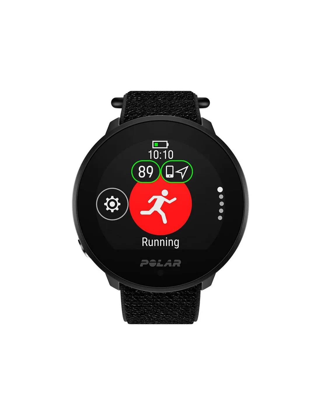 Reloj Polar Unite Negro Hook & Loop