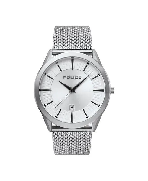 reloj police mart patriot plateado