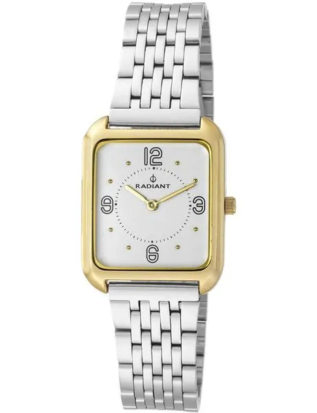 reloj radiant fine bicolor