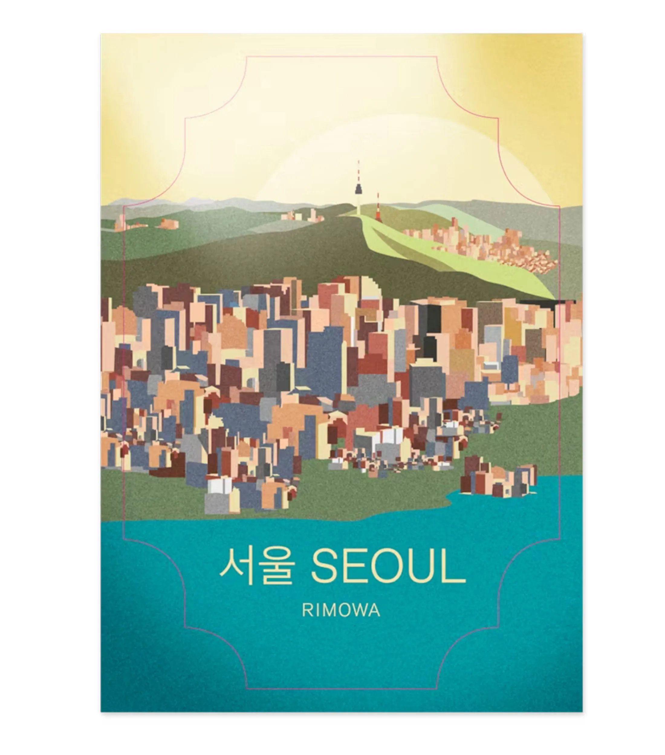 Rimowa Sticker para maleta Seoul