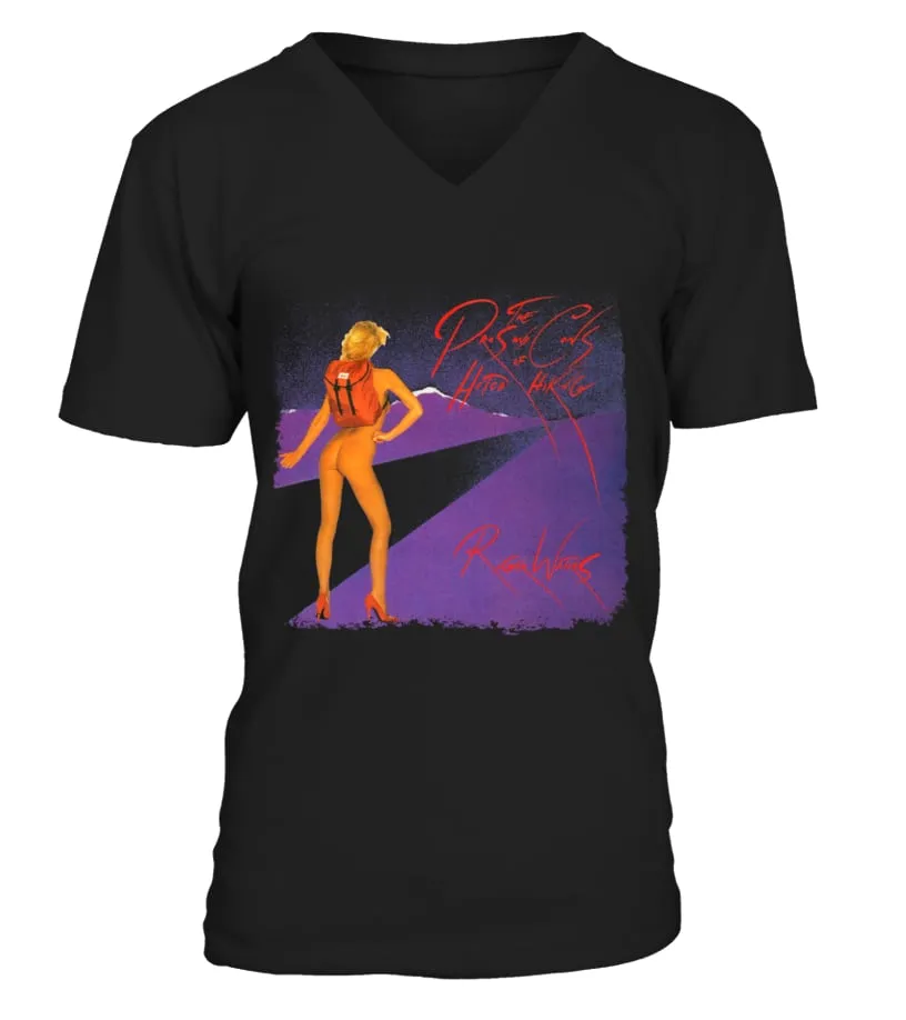 RK80S645BK. ROGER WATERS  THE PROS AND CONS OF HITCH HIKING CAMISETA CUELLO EN V UNISEX