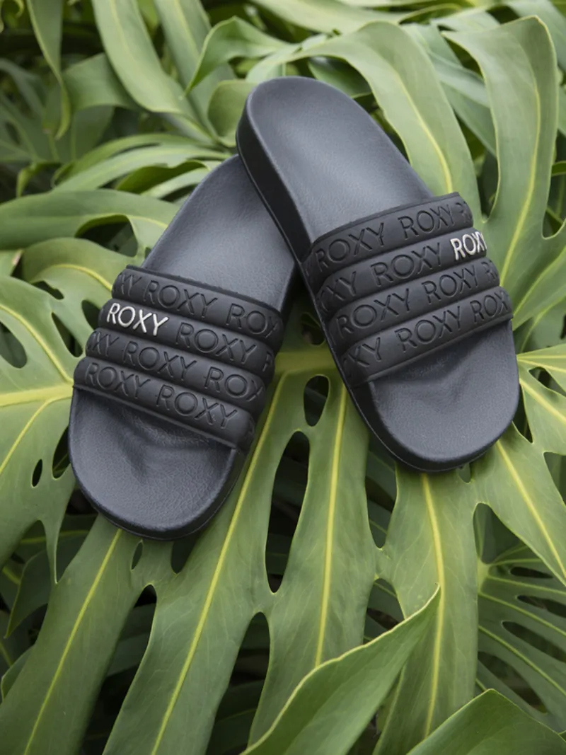 ROXY SLIPPY WP BLACK/M GOLD