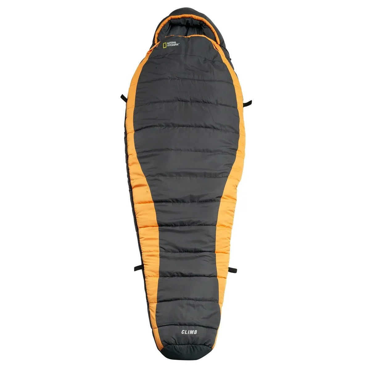 Saco de Dormir Outdoor National Geographic Climb Negro/Amarillo