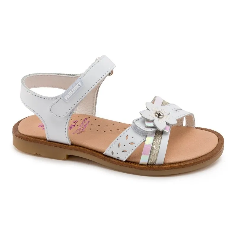 Sandalia Pablosky Velcro Flor 410700
