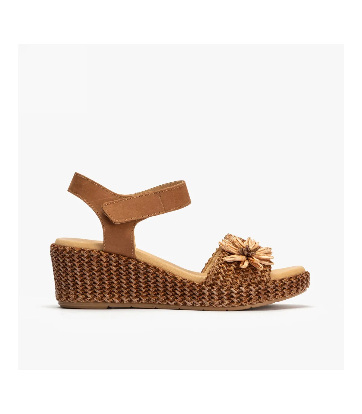 SANDALIAS CASUAL CUÑA MUJER PITILLOS 5503