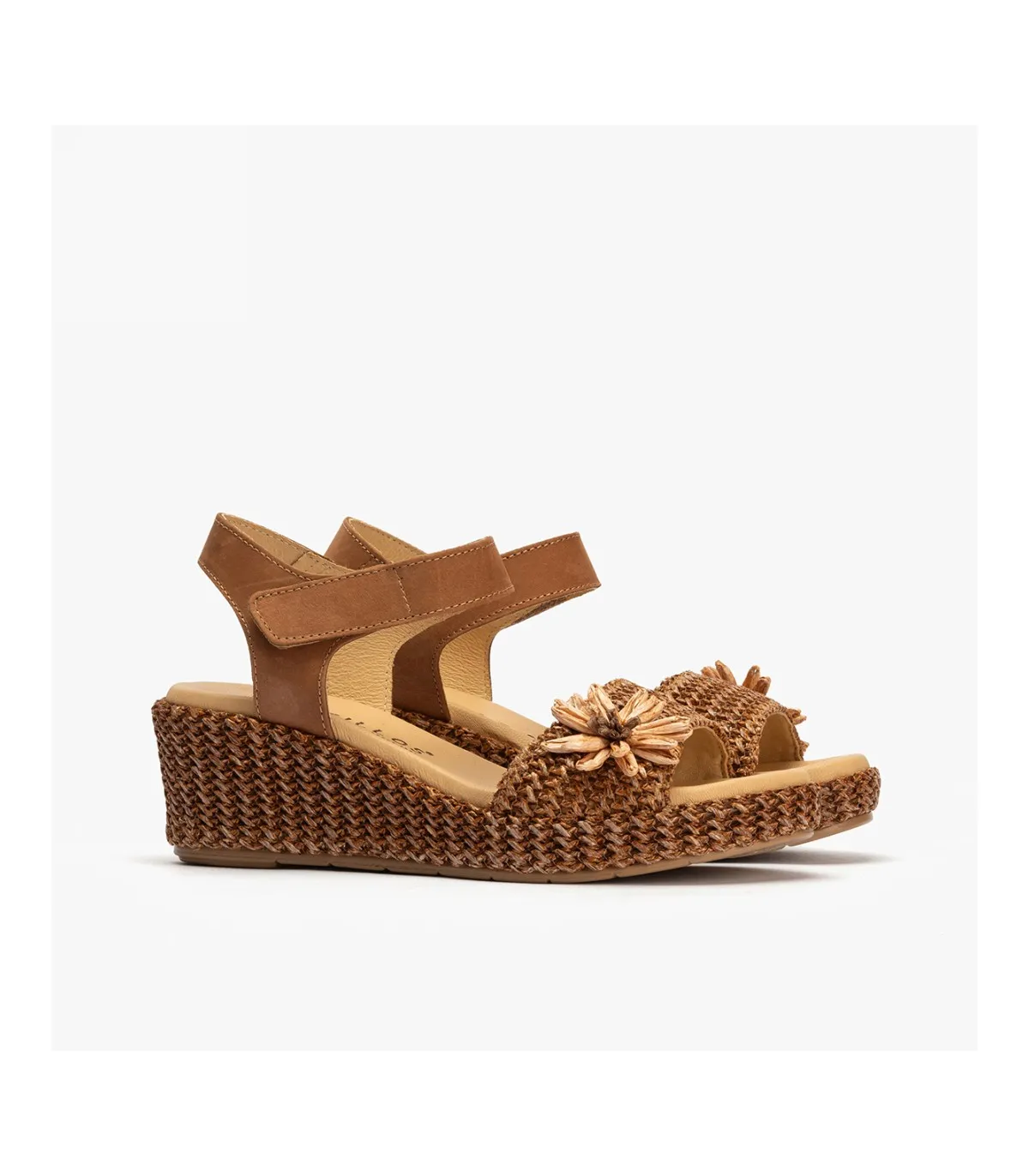 SANDALIAS CASUAL CUÑA MUJER PITILLOS 5503