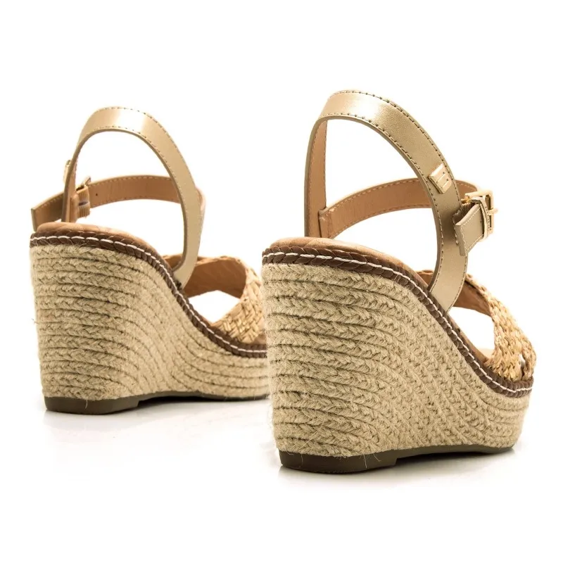 Sandalias Casual de Mujer MTNG CLAIRE Beige 56905