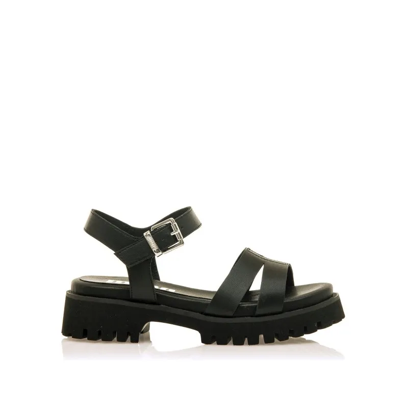 Sandalias Casual de Mujer MTNG LENOX Negro 56993