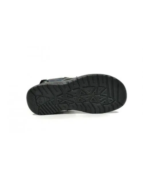 Sandalias de nobuck con cierre de velcro