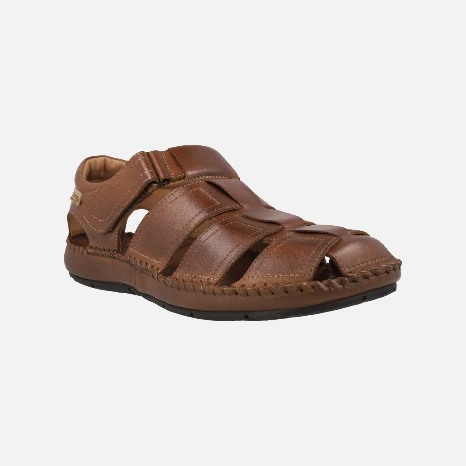 SANDALIAS DE PIEL PARA HOMBRE CON CIERRE DE VELCRO TARIFA 06J5433