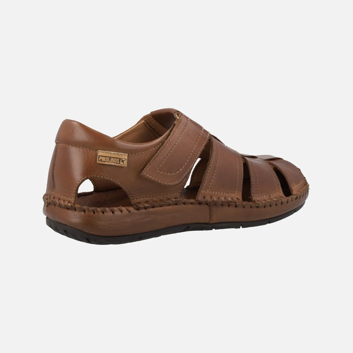 SANDALIAS DE PIEL PARA HOMBRE CON CIERRE DE VELCRO TARIFA 06J5433