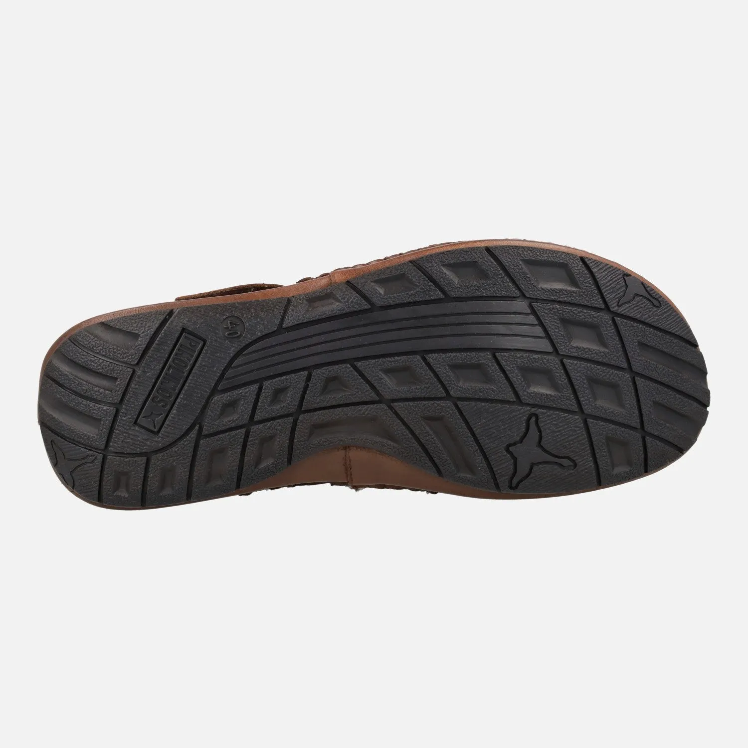 SANDALIAS DE PIEL PARA HOMBRE CON CIERRE DE VELCRO TARIFA 06J5433
