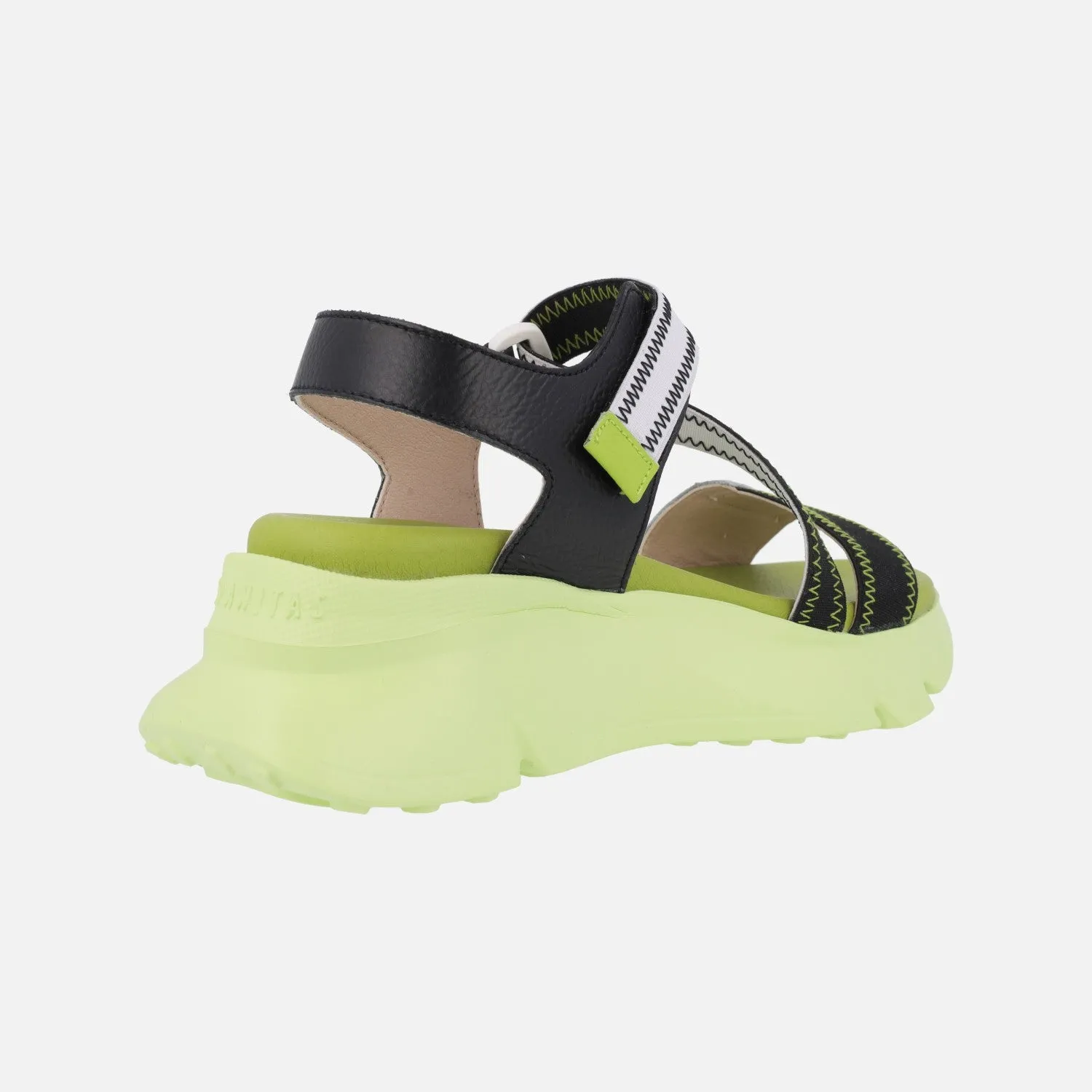 Sandalias Hispanitas con piso volumen y cierre de velcro