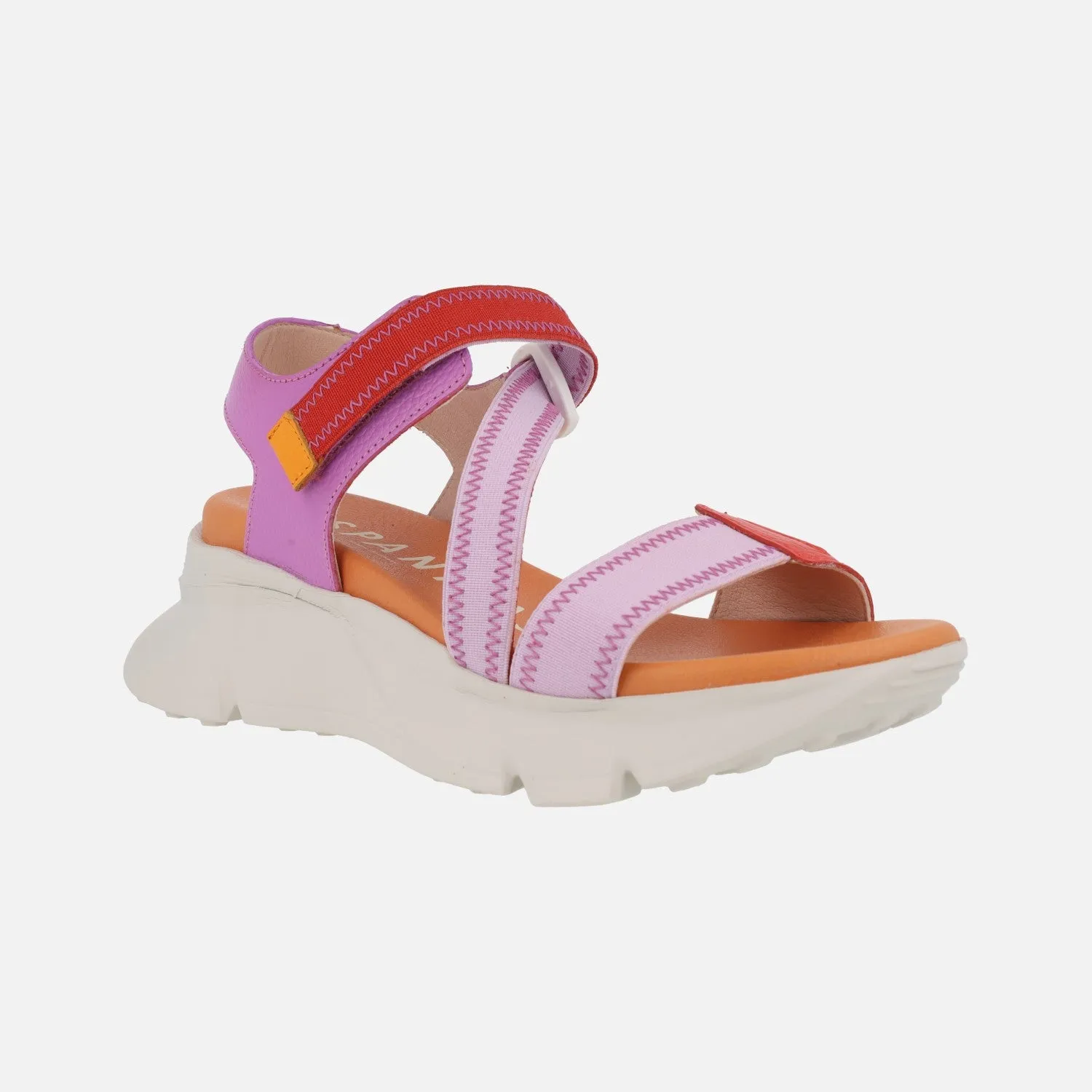 Sandalias Hispanitas con piso volumen y cierre de velcro