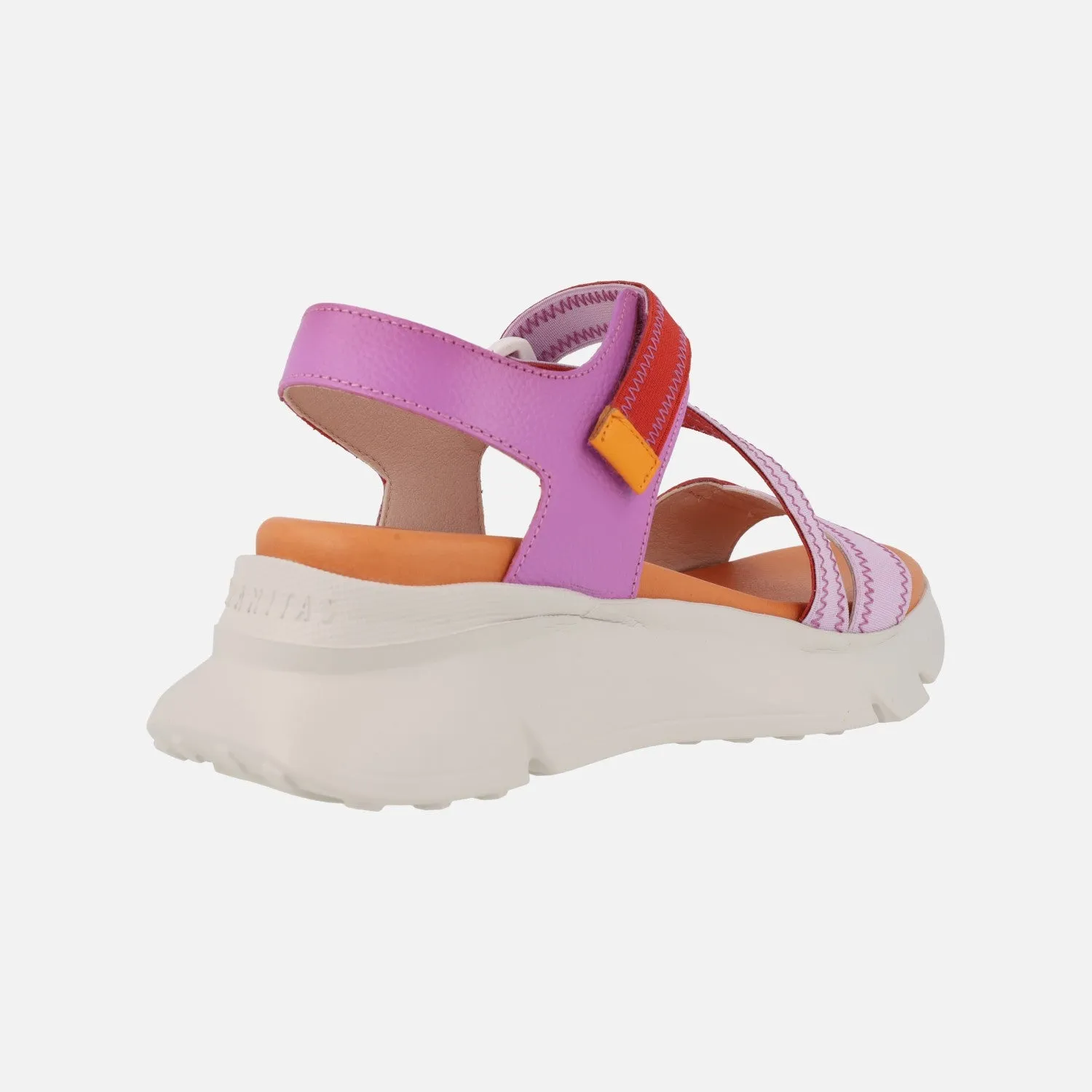 Sandalias Hispanitas con piso volumen y cierre de velcro