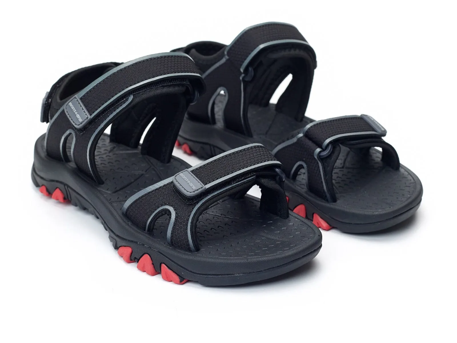 Sandalias Outdoor Mujer Montagne Fliper Negro