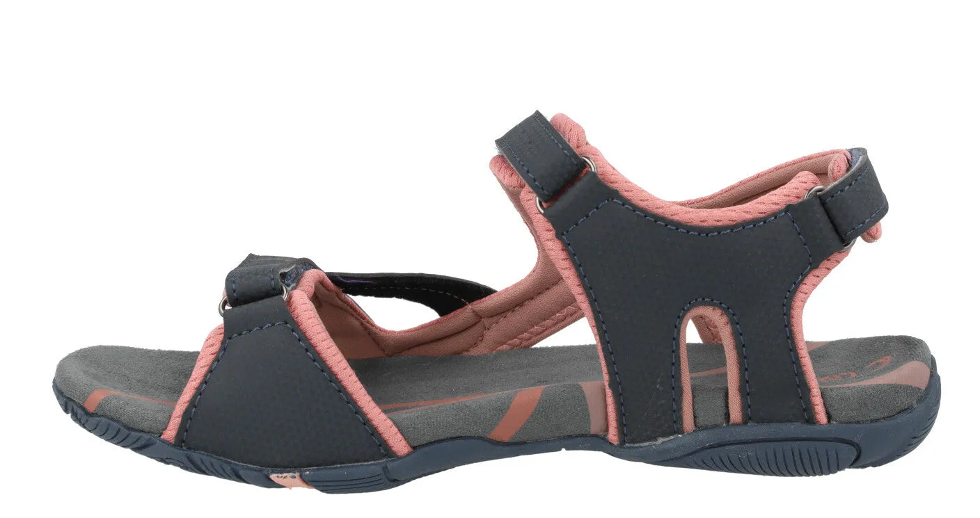 Sandalias para mujer con cierre de velcro Cullera 08