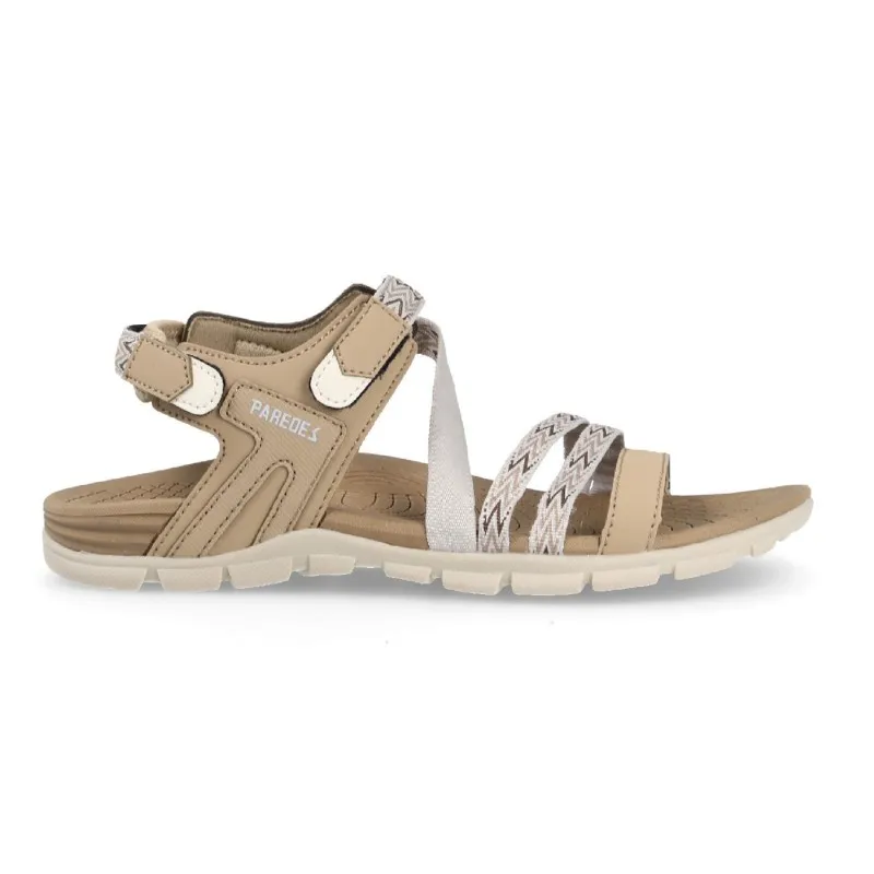 Sandalias Paredes Outdoor Mujer Concha Beige