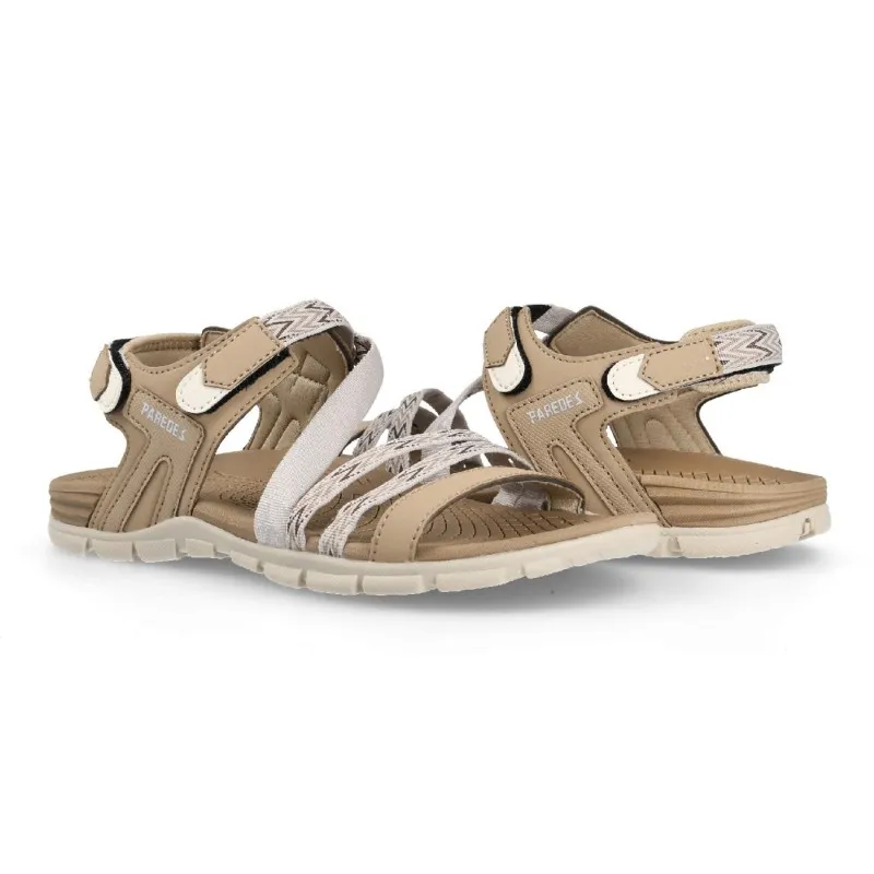 Sandalias Paredes Outdoor Mujer Concha Beige