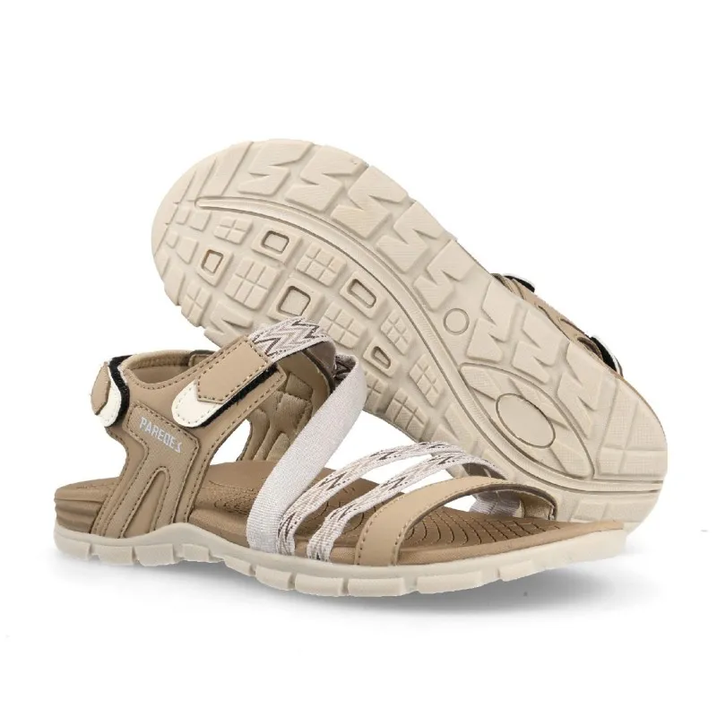 Sandalias Paredes Outdoor Mujer Concha Beige