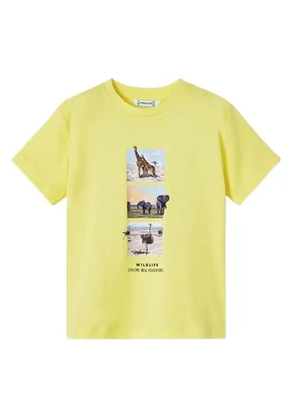 Set 2 Camisetas Mayoral Amarillo y Blanco Niño