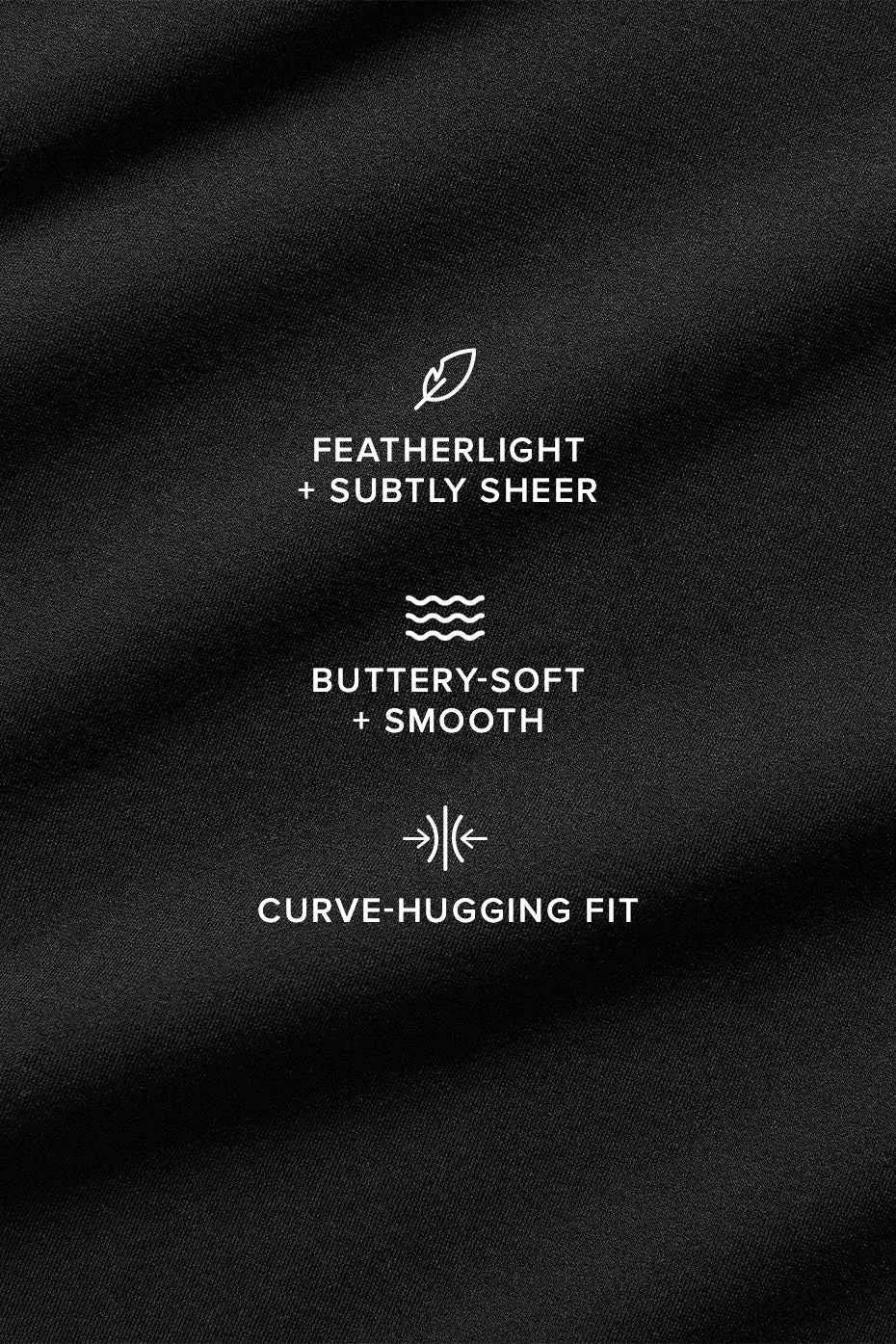 SHEER GLOW BRA  BLACK
