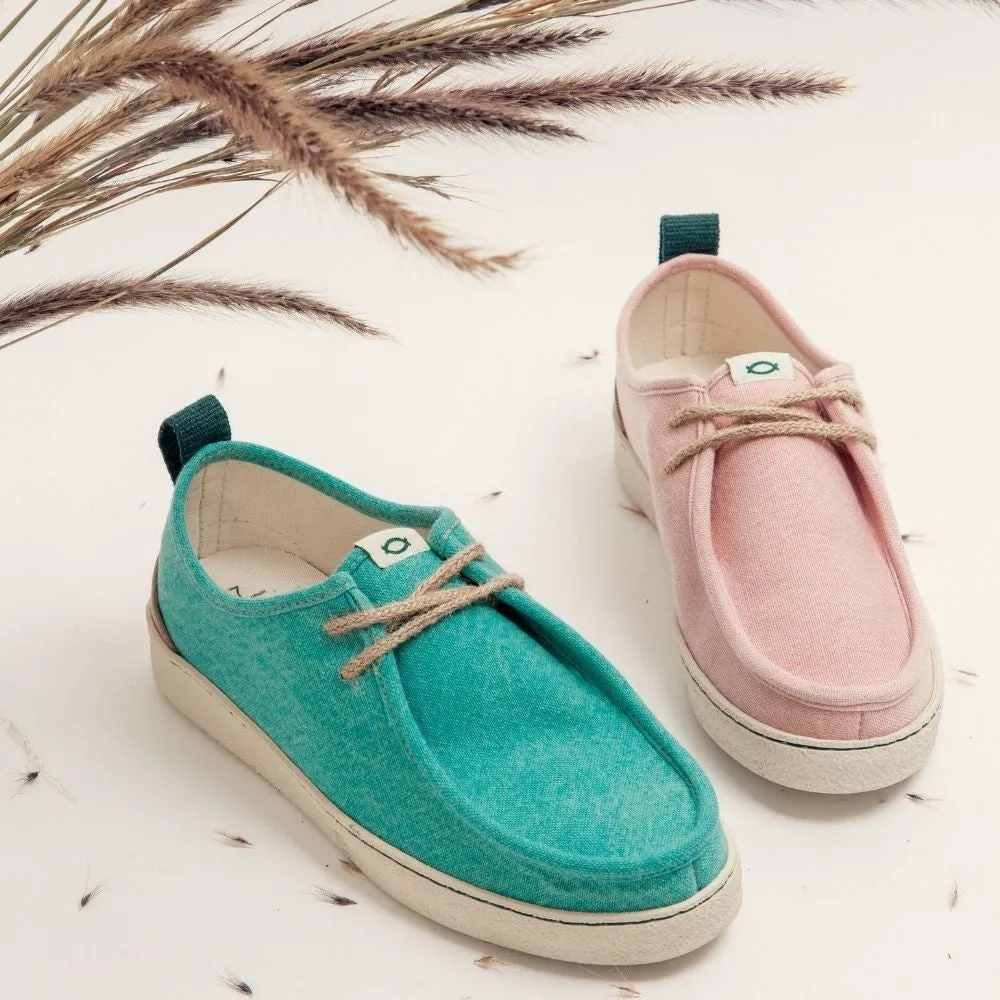 SOCRATES Mocasín vegano aqua SOC013