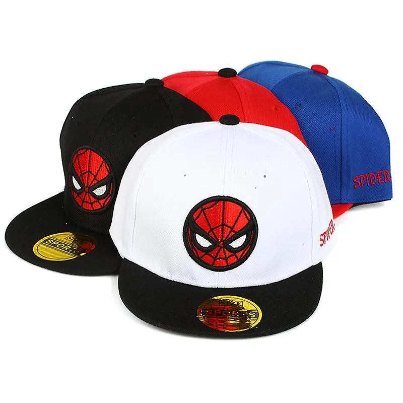 Spiderman Niños Niñas Gorra de béisbol Niños Snapback Superhéroe Sombrero ajustable Regalos